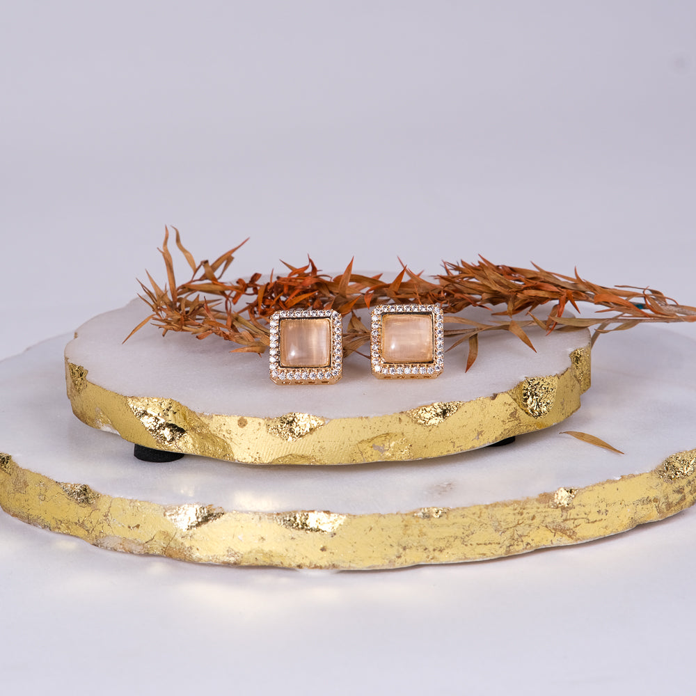 Golden Doria Studs