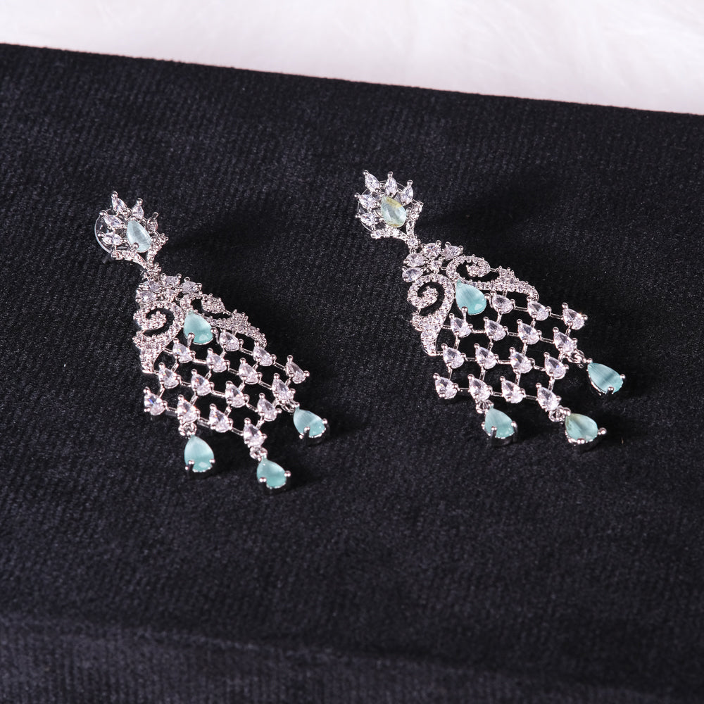 Tanishka Mint Green AD Drops