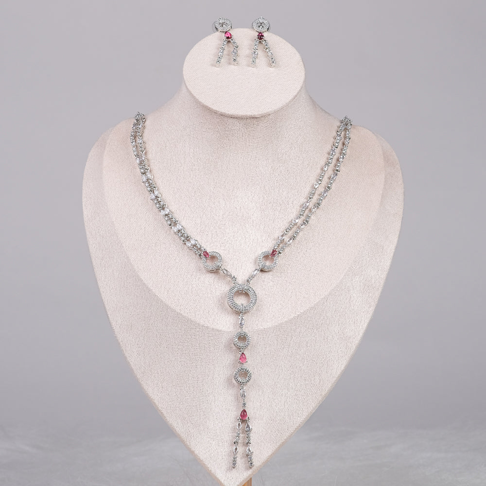 Stella Love Pink Necklace