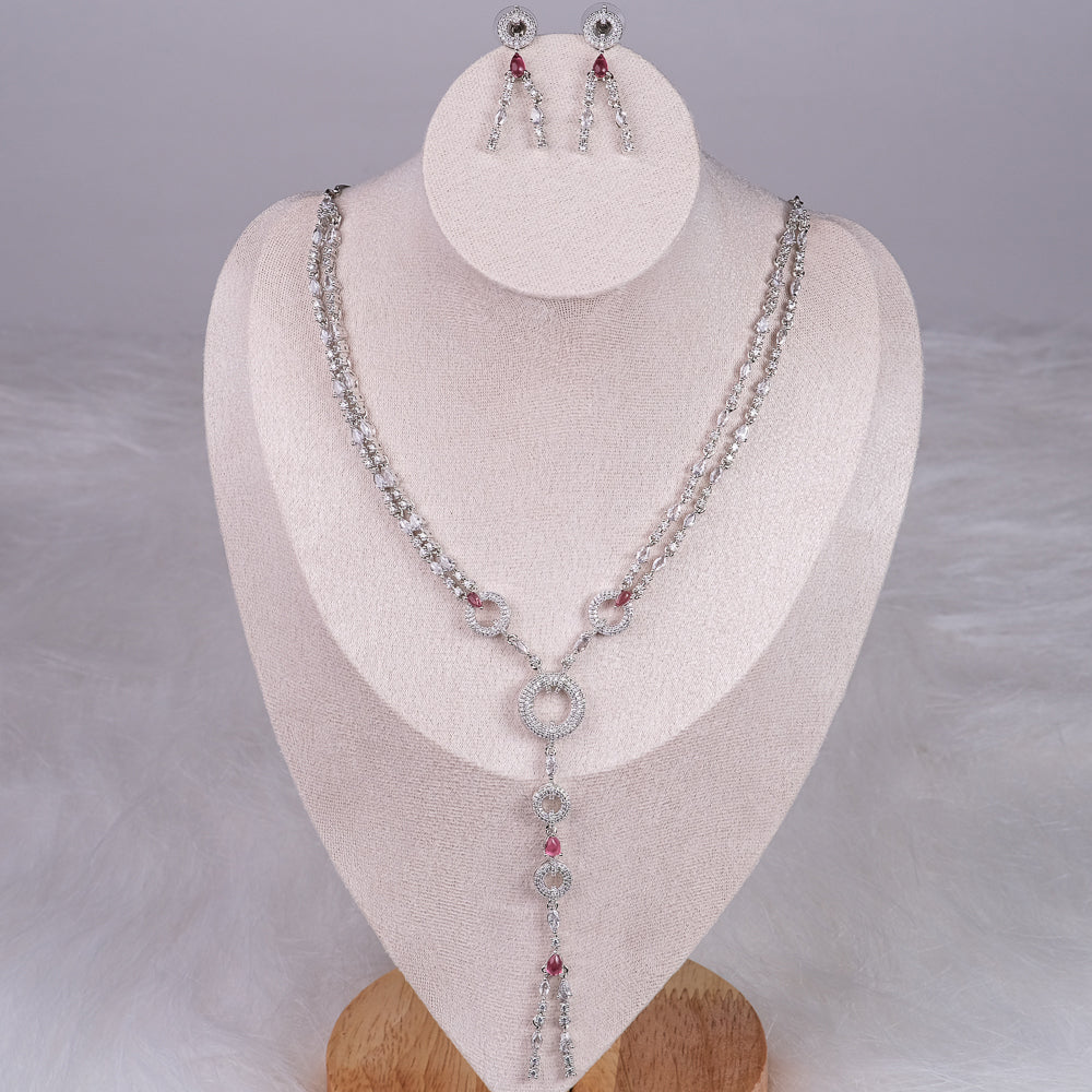 Stella Love Pink Necklace