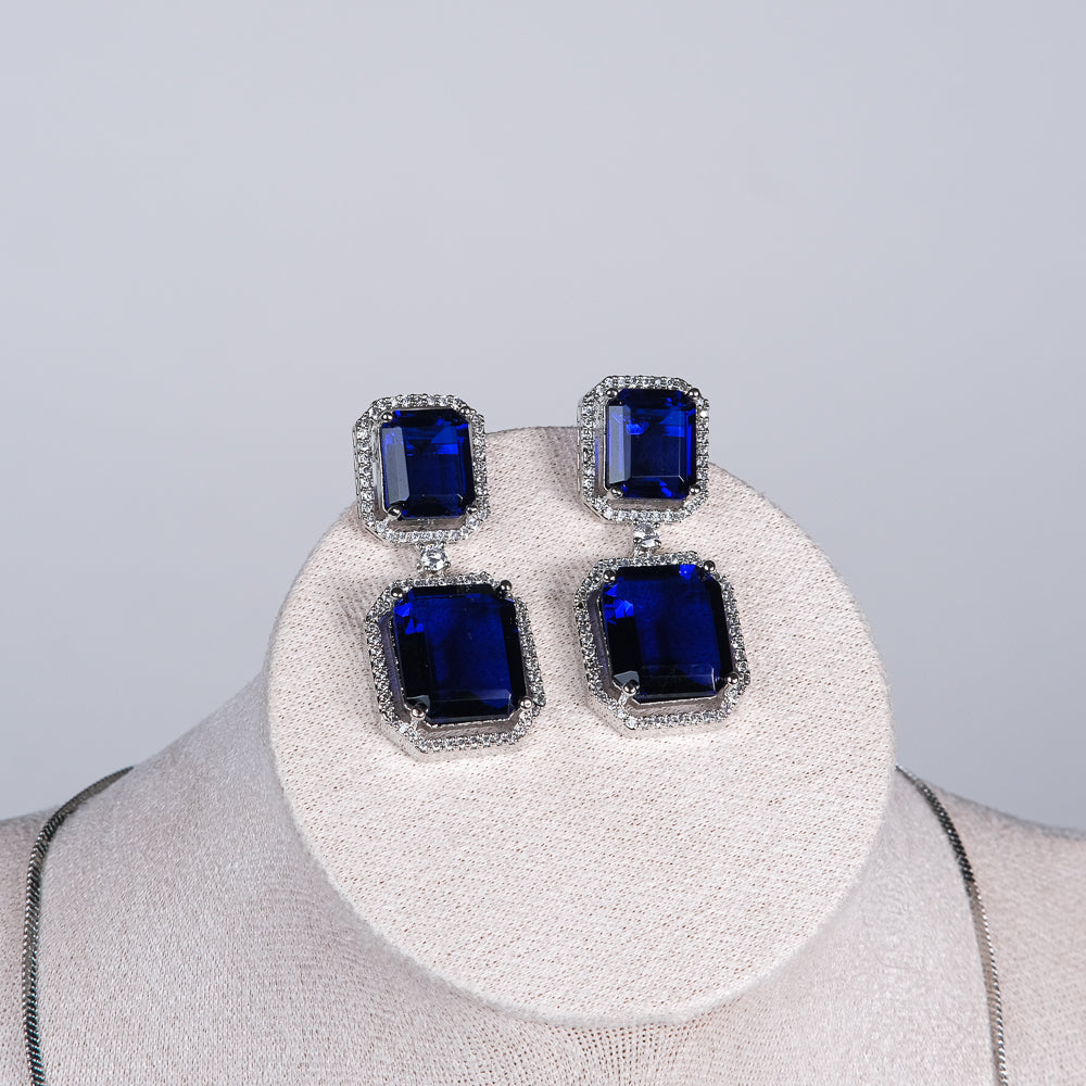 Royal Blue AD Necklace