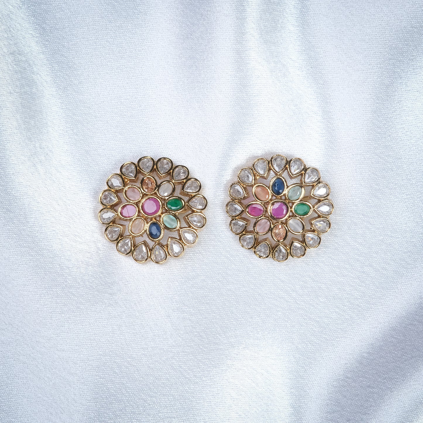 Mohini Multicolor 2 Layer Necklace