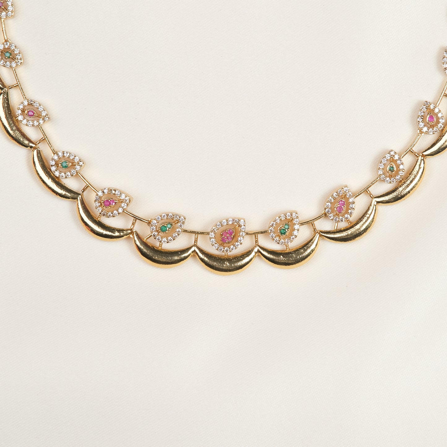 Ananya elegant Pink Necklace
