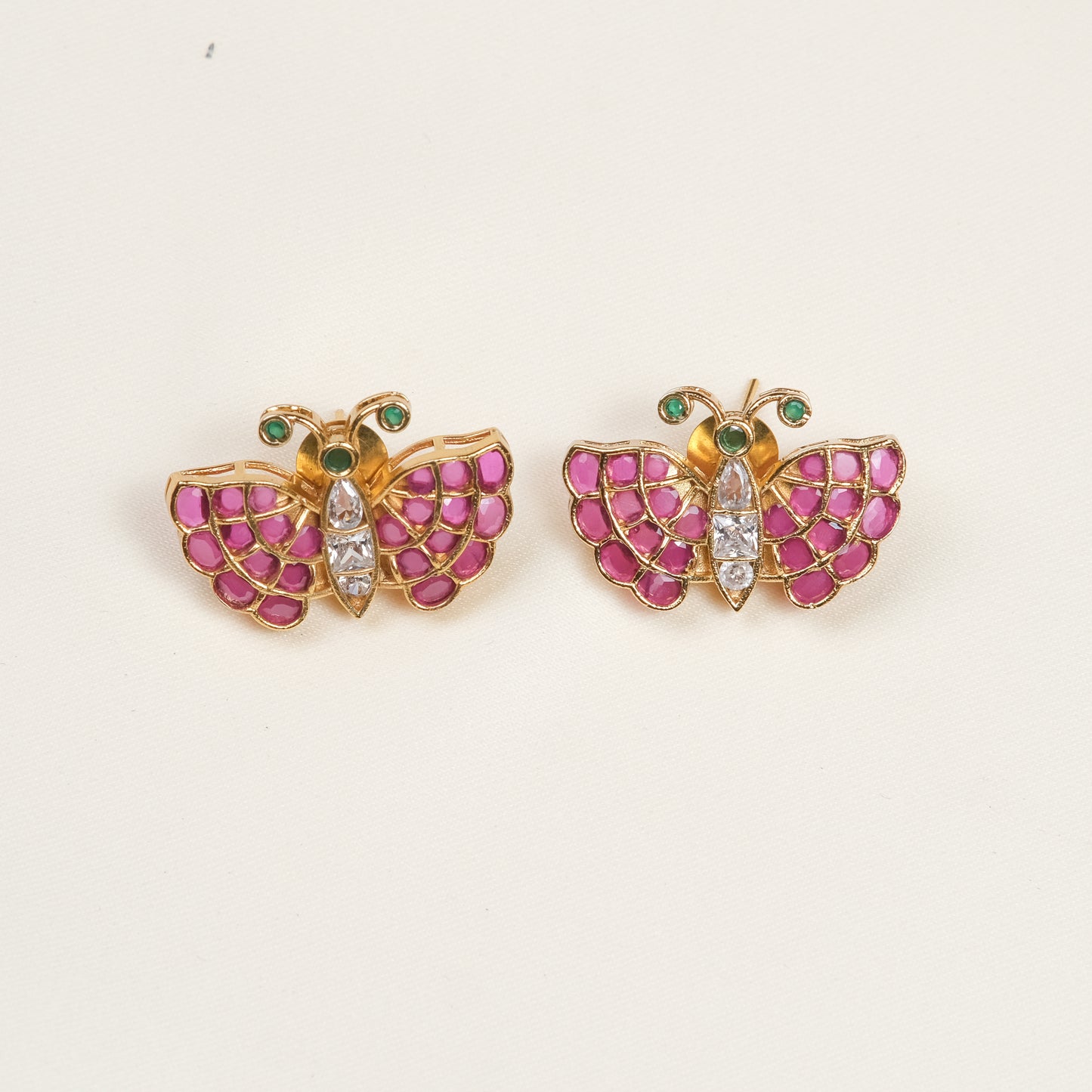 Maalthi Pink Butterfly Choker