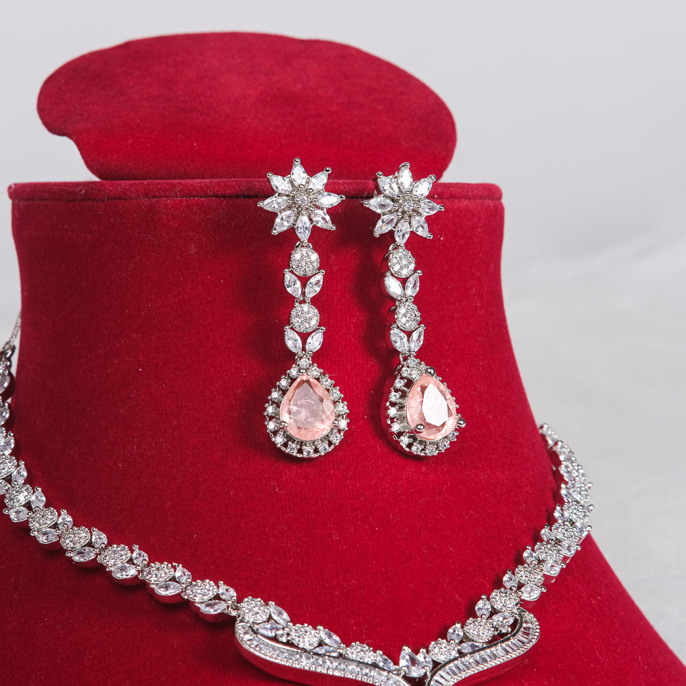 Meera American Diamond Necklace