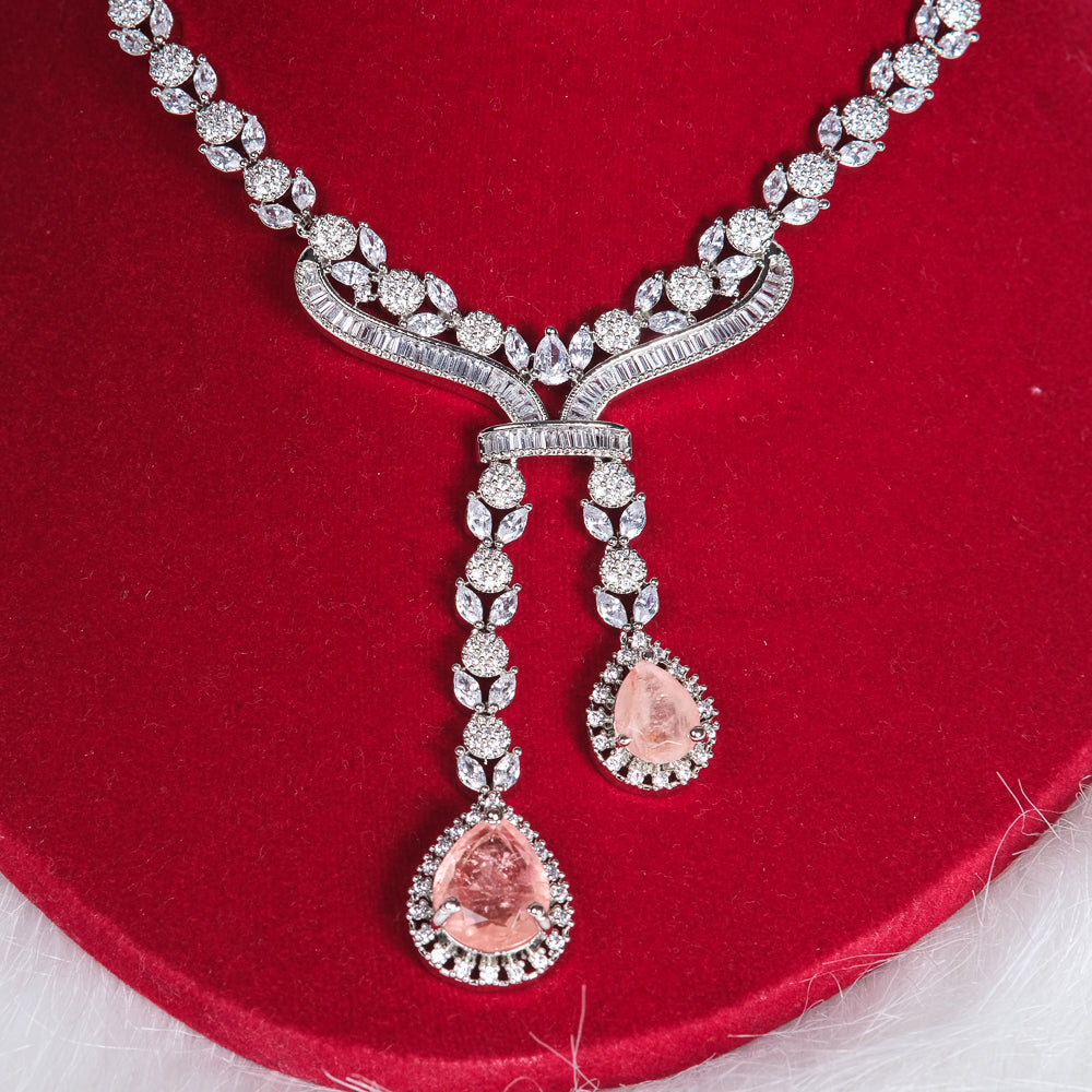 Meera American Diamond Necklace
