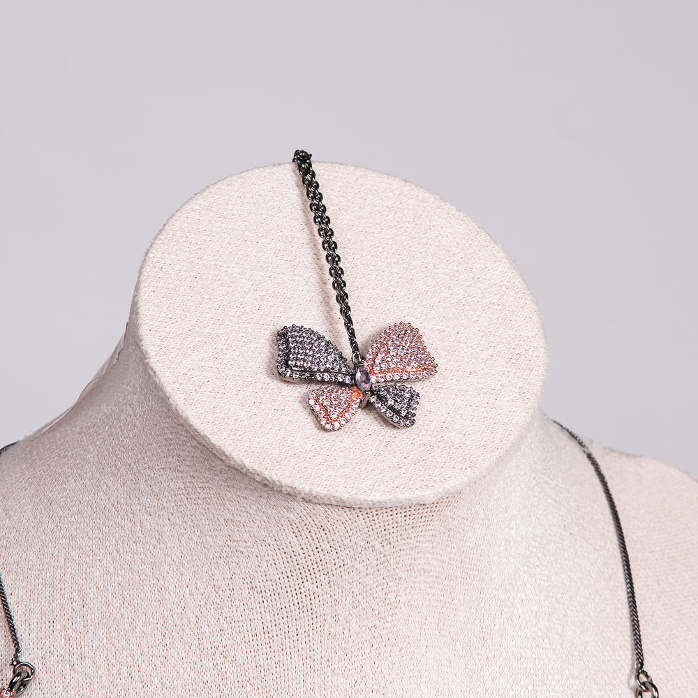Chloe Butterfly Zirconia necklace