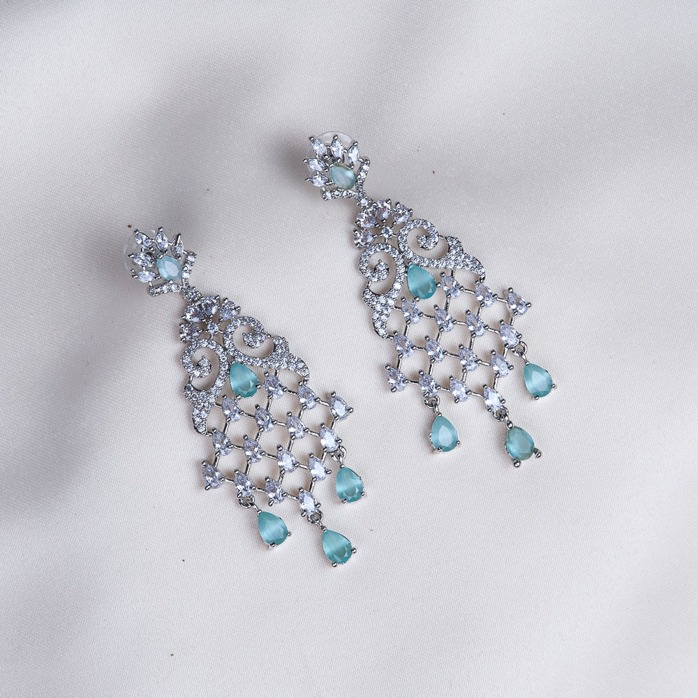 Tanishka Mint Green AD Drops