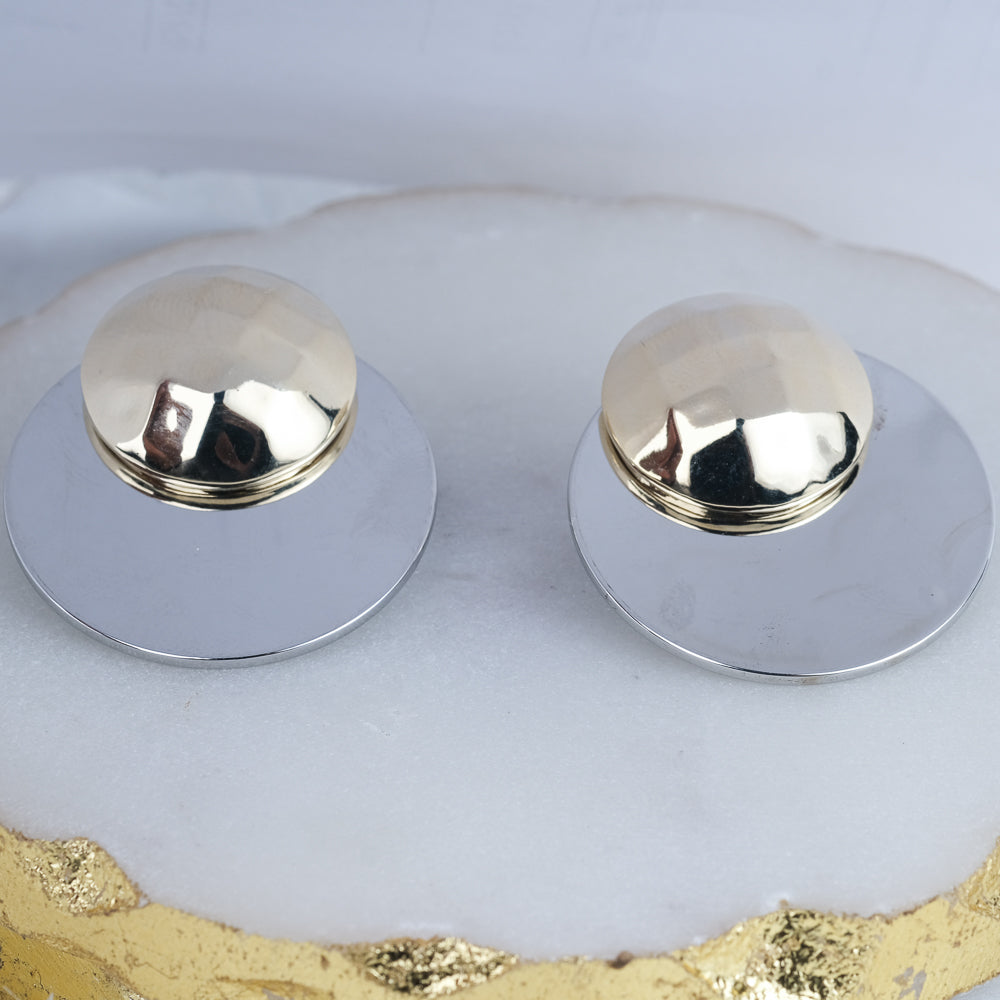 Korean Moon Earrings