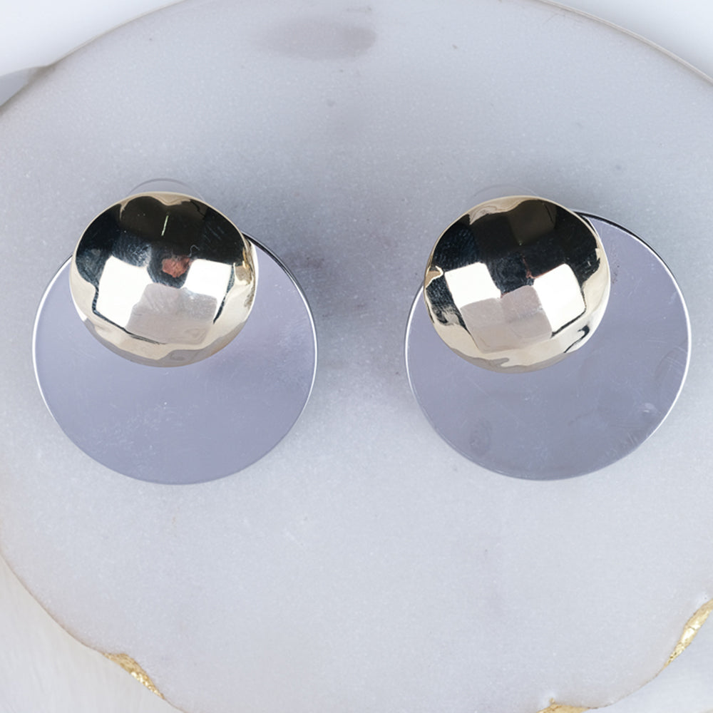 Korean Moon Earrings