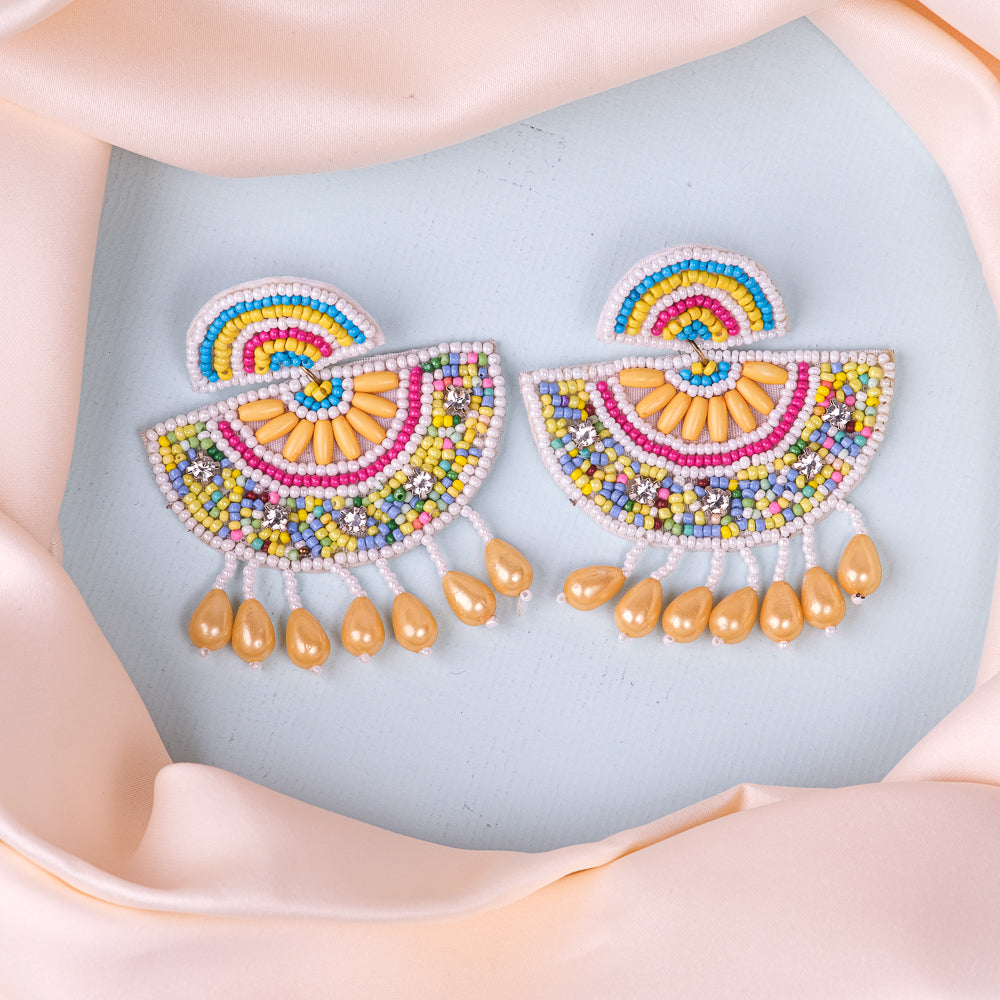 Vanya Handmade Beaded Earrings