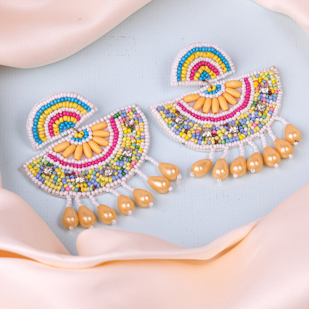 Vanya Handmade Beaded Earrings