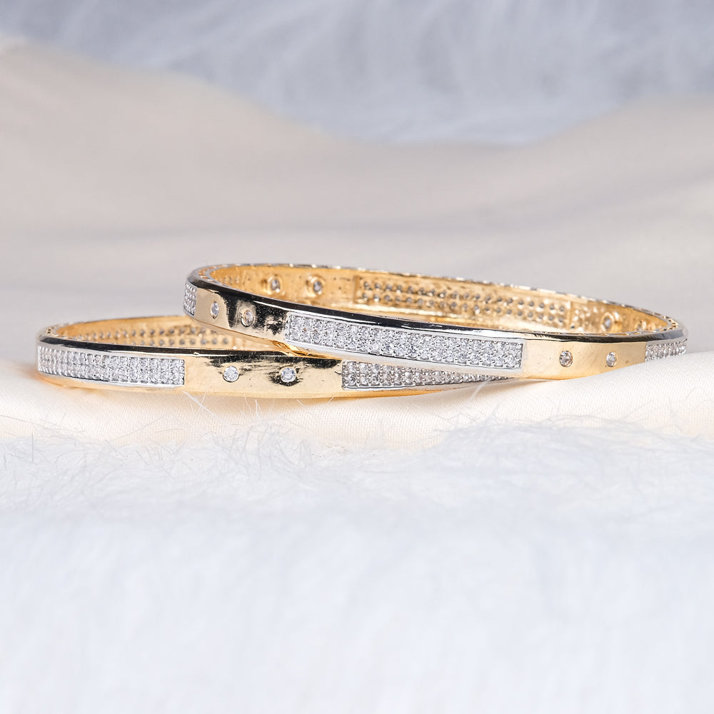 Prisha Golden Bangles