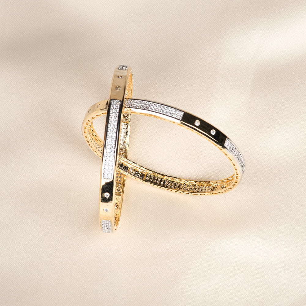 Prisha Golden Bangles