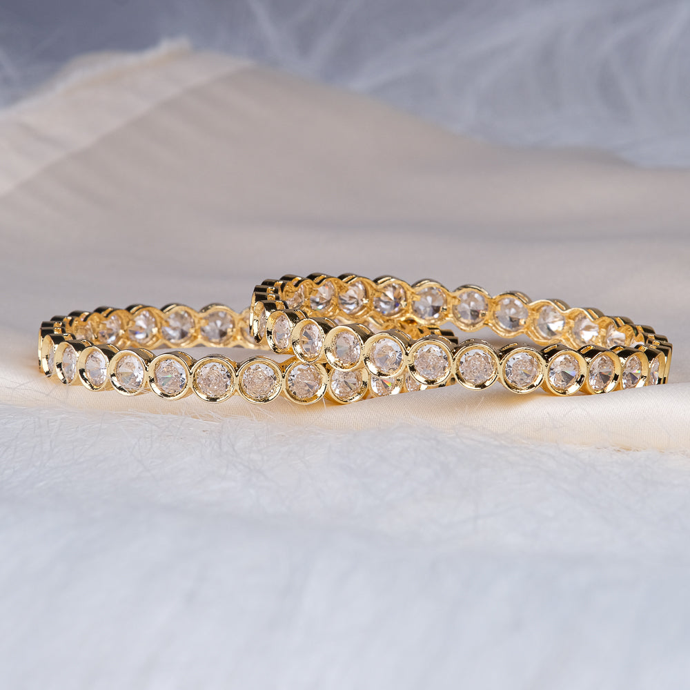 Radhika Golden Bangles