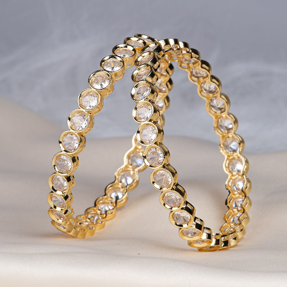 Radhika Golden Bangles