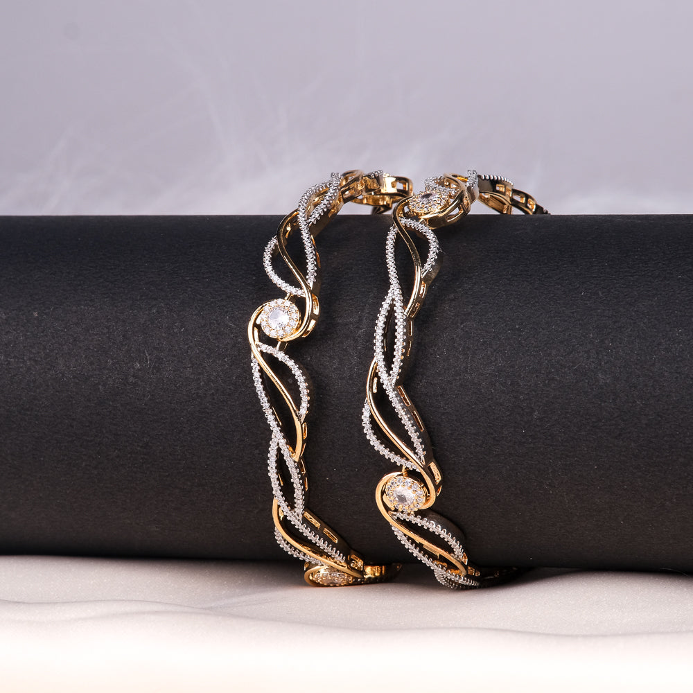 Kashvi Golden Bangles