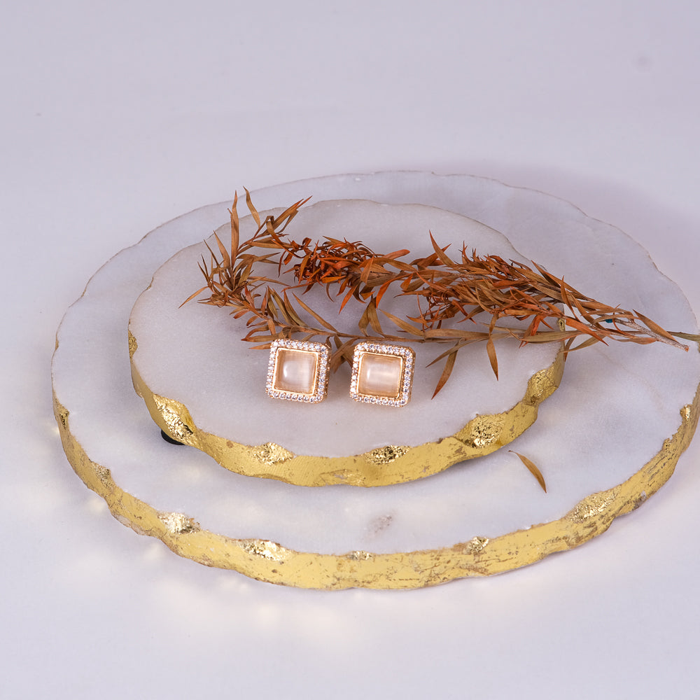Golden Doria Studs