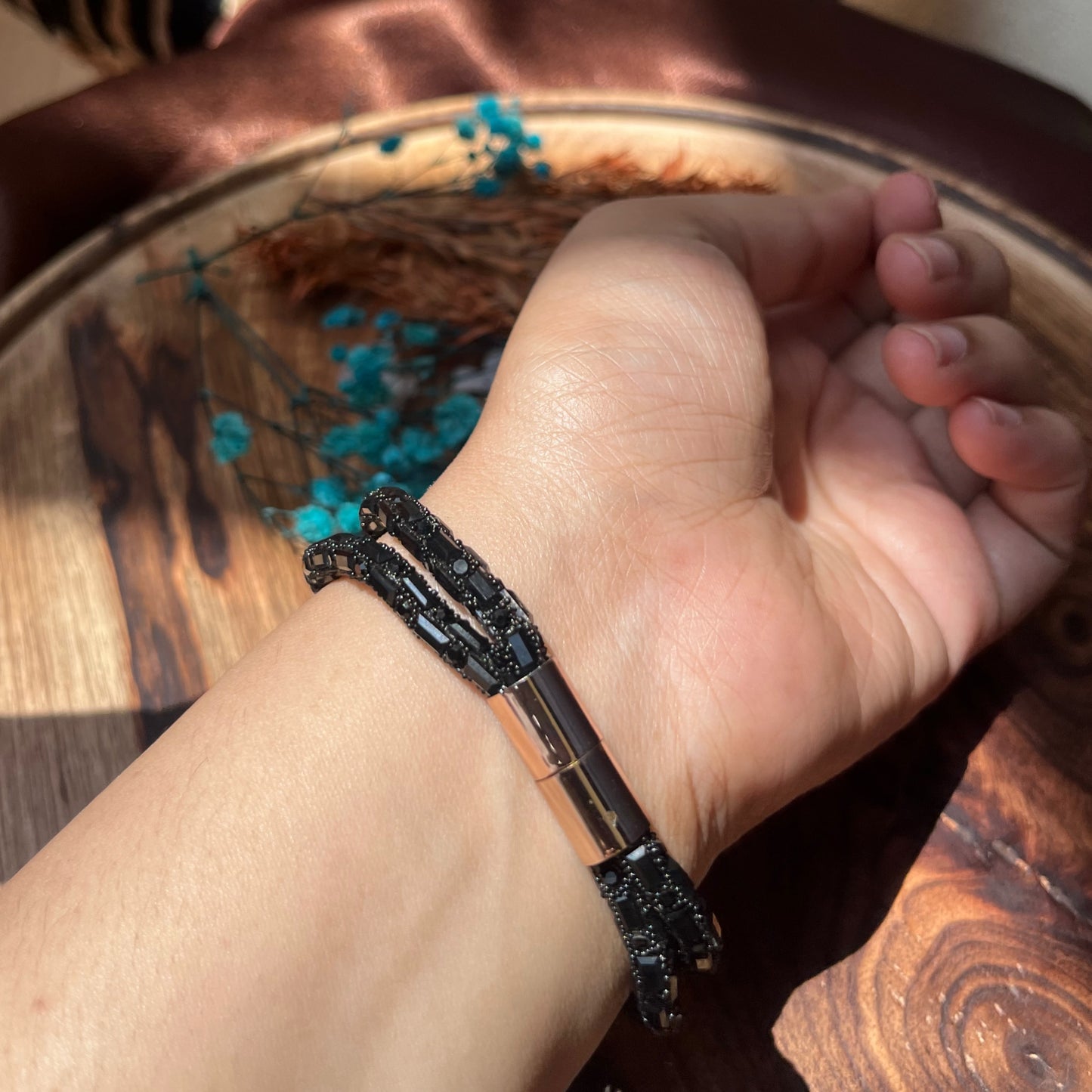 Korean Black Magnet bracelet
