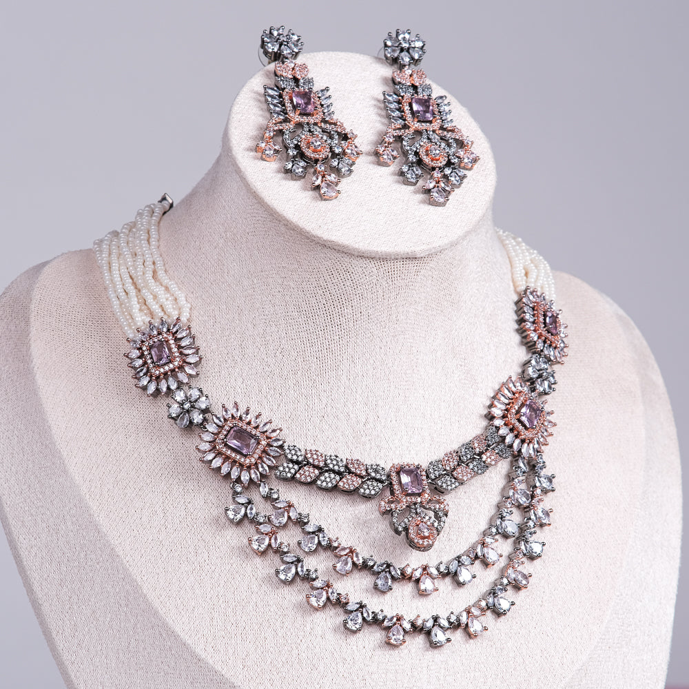 Maya Belle Cubic Zirconia Necklace
