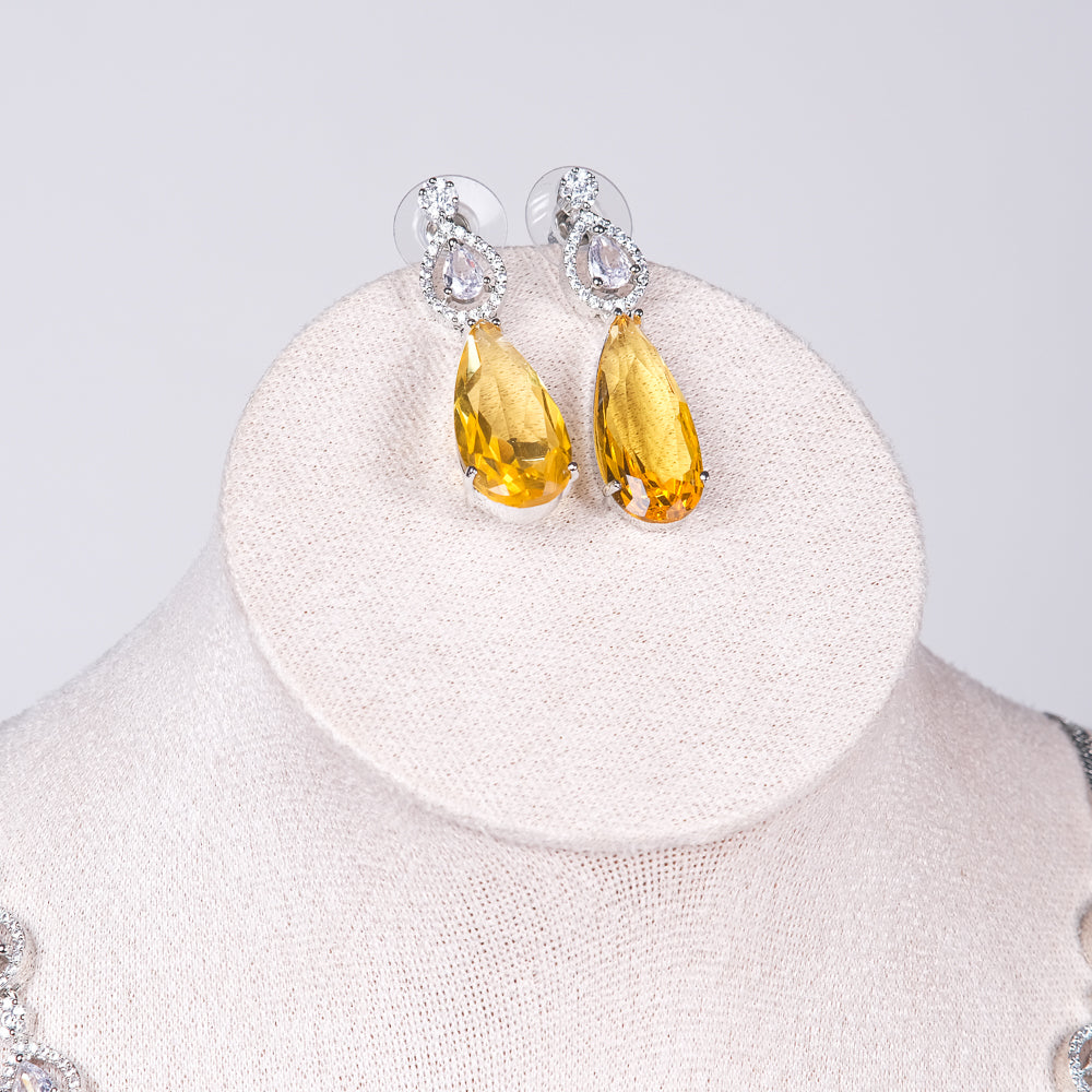 Ava Trend Yellow Necklace