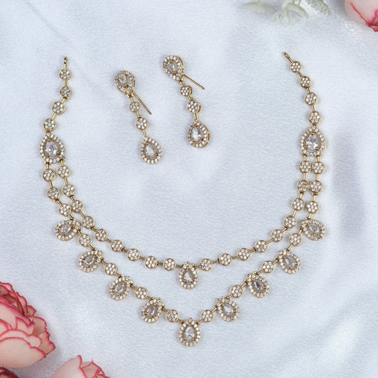 Ishita Golden Stone Necklace