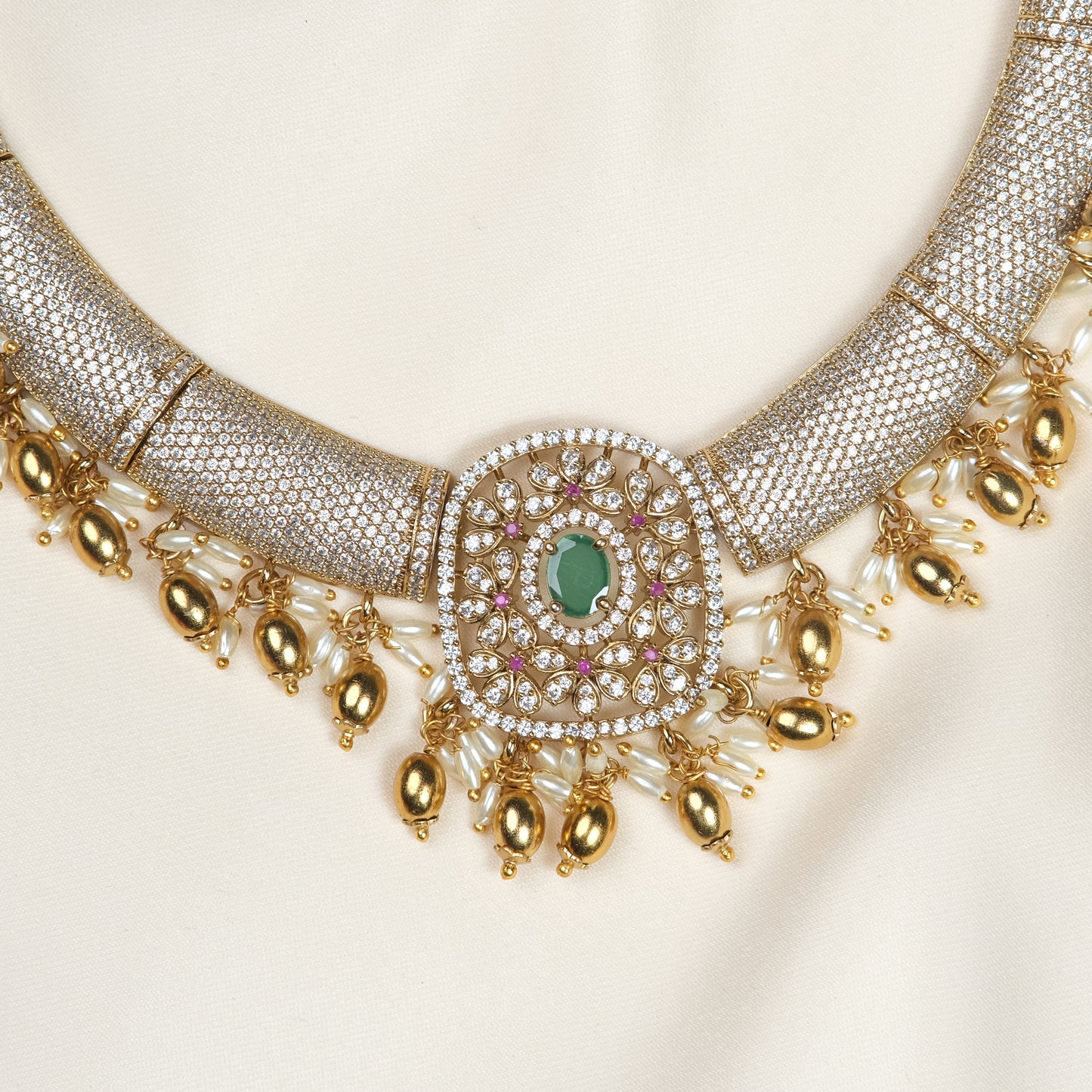 Lakshmi Premium AD Necklace