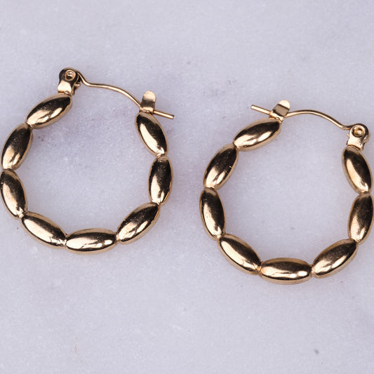Korean Rice pearl Earrings