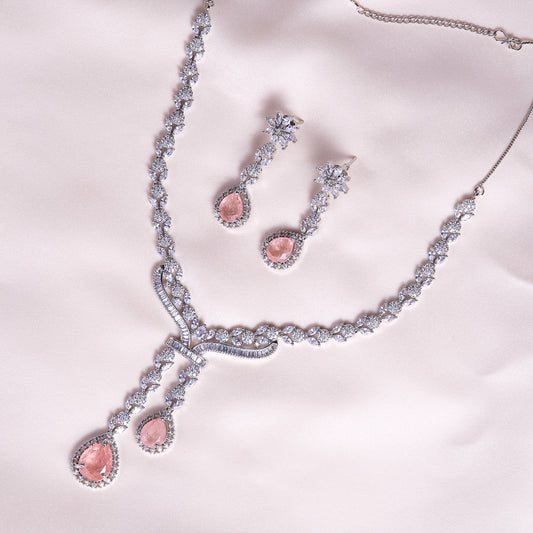 Meera American Diamond Necklace