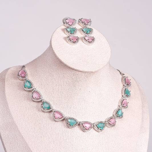 Isha American Diamond Choker