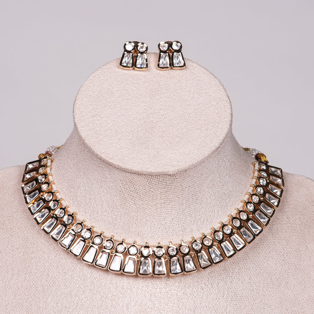 Polki Uncut Tyani Necklace