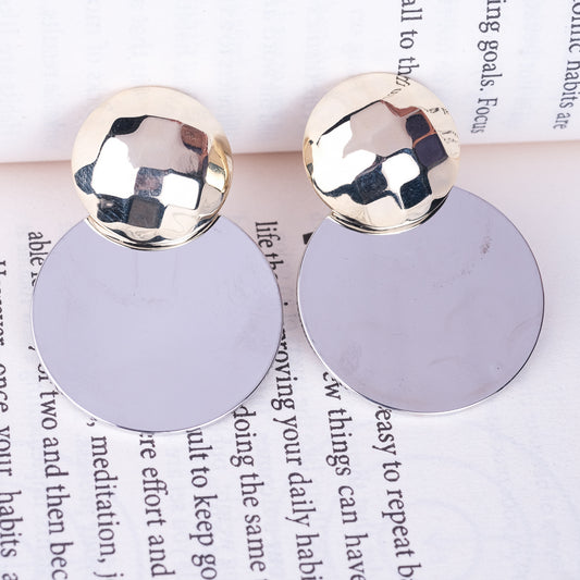 Korean Moon Earrings