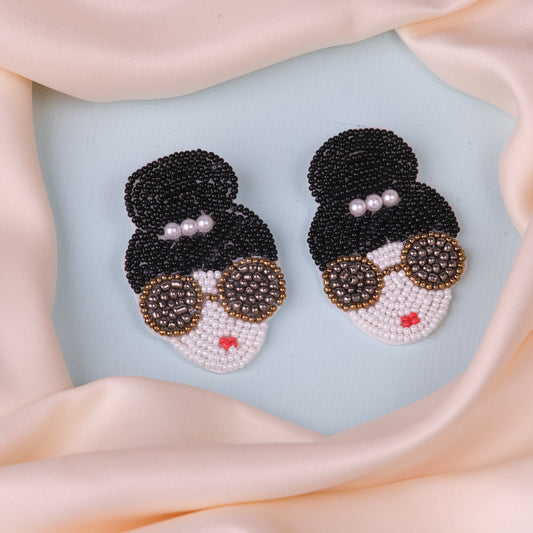 Girly Handmade Beaded Earring