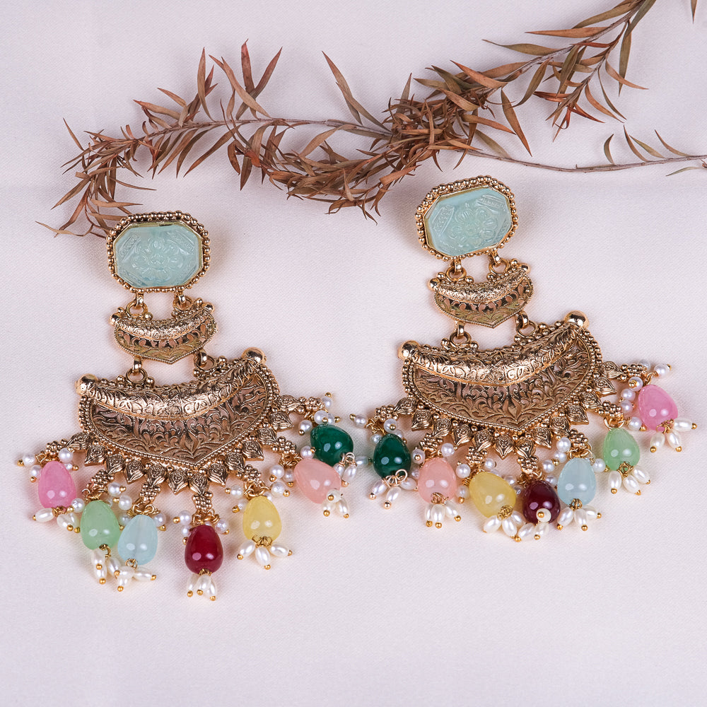 Preethi Multicolor Chandbali