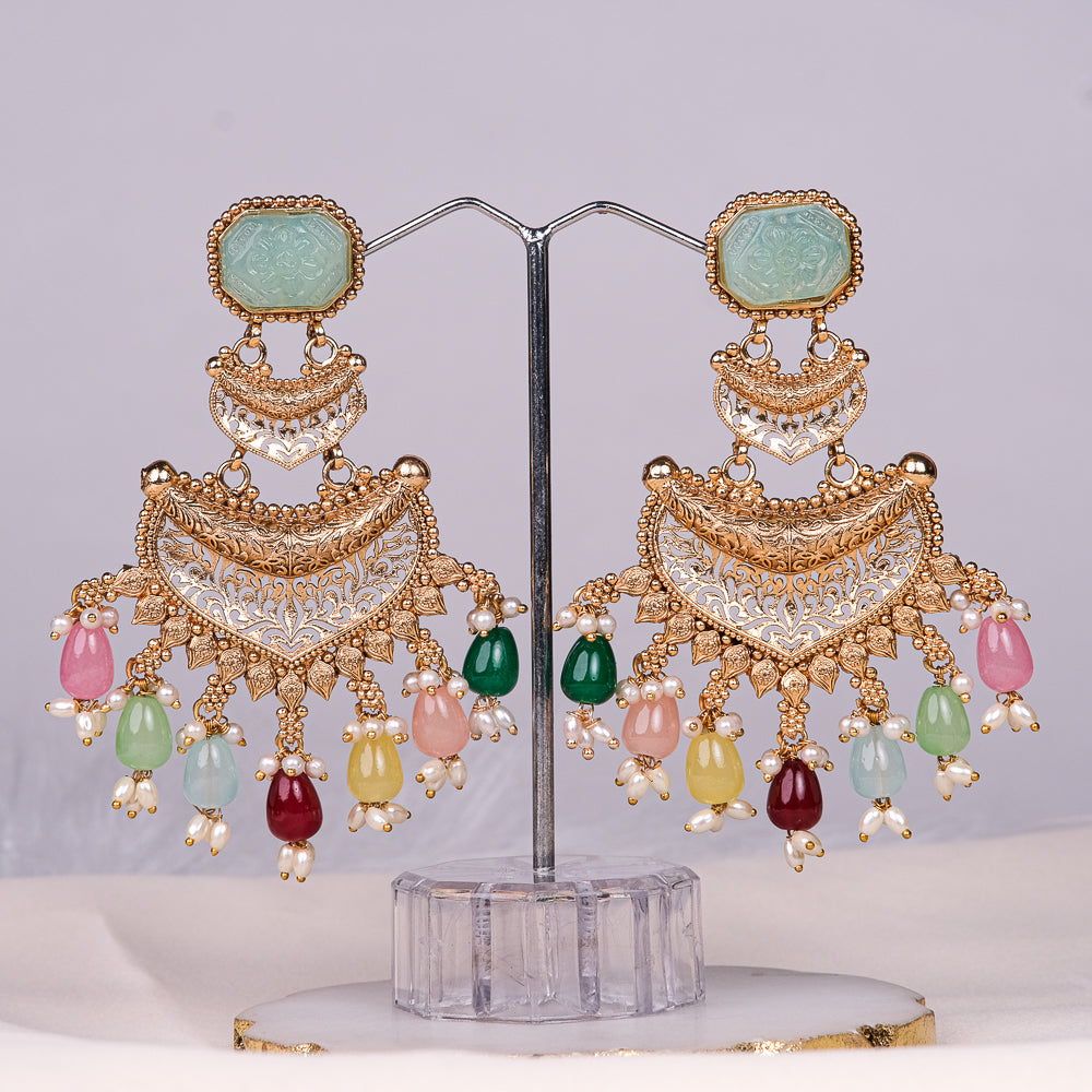 Preethi Multicolor Chandbali
