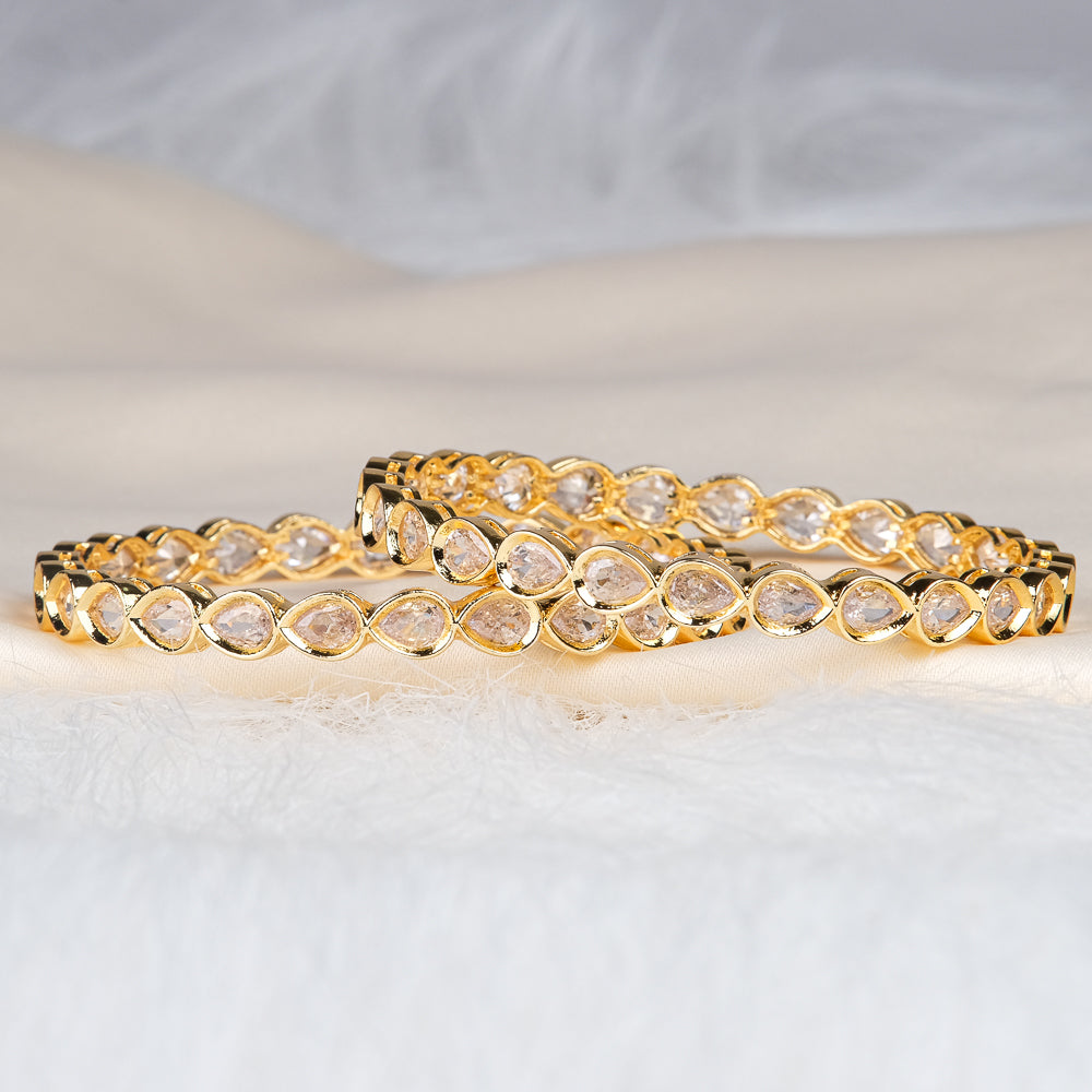 Aarohi Golden Bangles